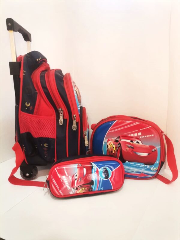 Cartable scolaire avec roulette - Image 3