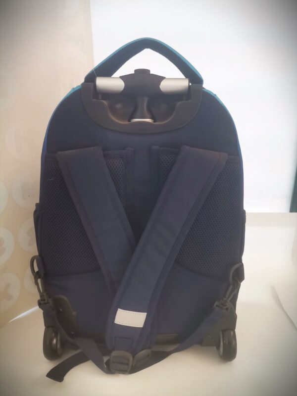 Cartable à roulettes scolaire trolley BLUE - Image 3